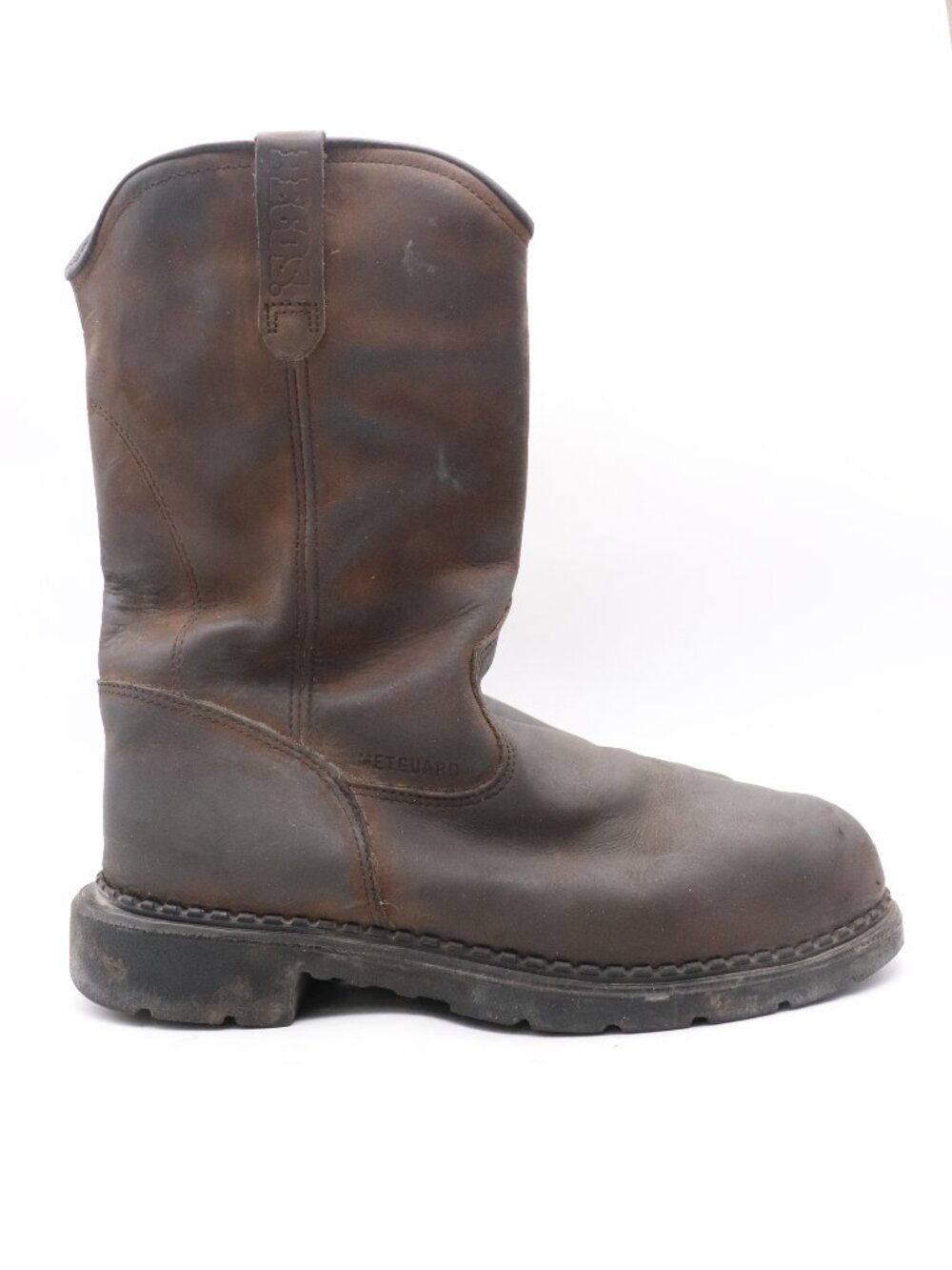 Red Wing Pecos 4436 Men's 11.5 D Brown Leather Waterproof Steel Toe Boot USA